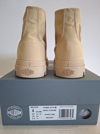 Botines Palladium Mono Chrome Talla 36 Beige