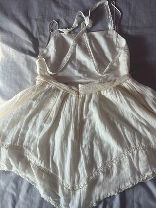 Vestido blanco Zara