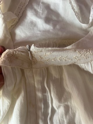 Vestido blanco Zara