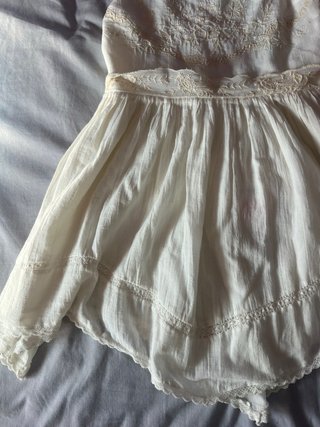 Vestido blanco Zara