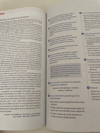 Libro catalán bachillerato