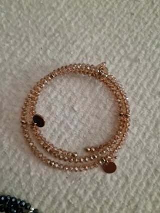 3 bracciali elastici a molla