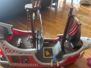Barco Pirata Playmobil con Pulpo