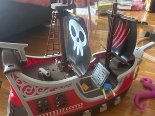 Barco Pirata Playmobil con Pulpo