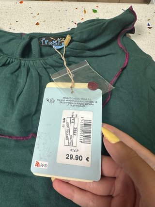 Conjunto niña Trasluz