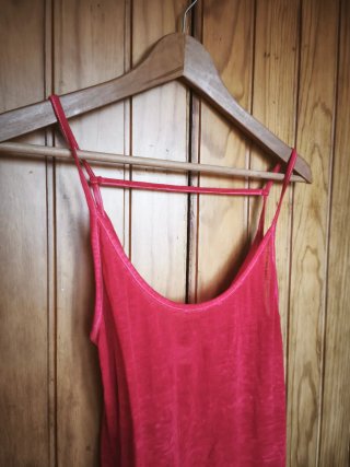 Top pijama rojo