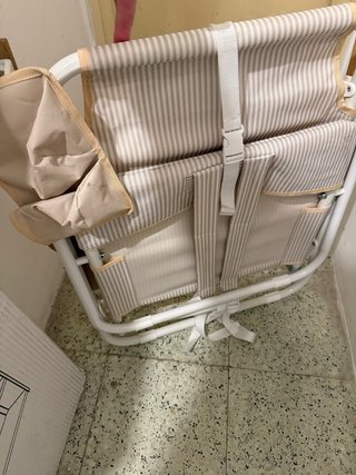 Hamaca Flamingueo Beige y Gris