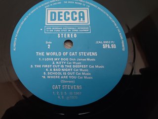 Cat Stevens – The World Of Cat Stevens LP