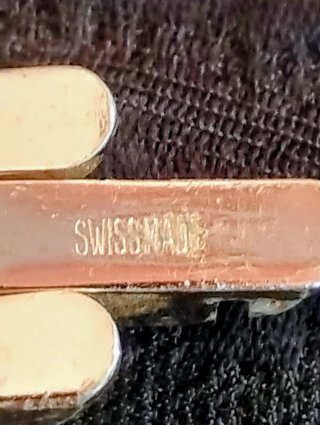Antichità: Bracciale Vintage Swiss Made Argentato.