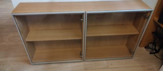 Librería Ikea 2 módulos altos + 1 bajo