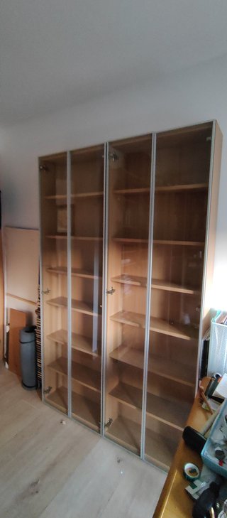 Librería Ikea 2 módulos altos + 1 bajo