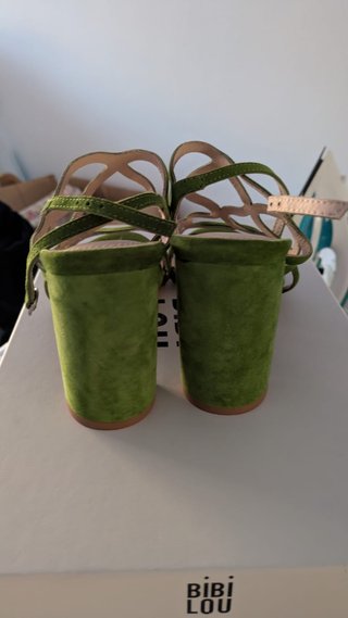 Sandalias Bibi Lou Talla 37 Verde