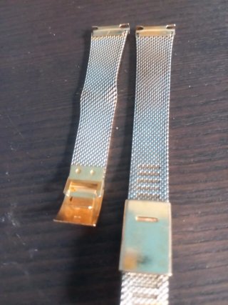Titolo: Cinturino Vintage Maglia Milano Color Oro