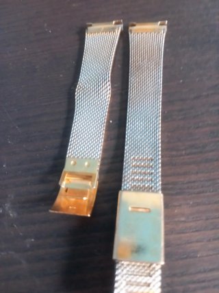 Titolo: Cinturino Vintage Maglia Milano Color Oro