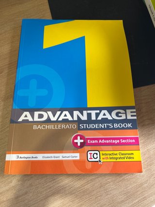 Advantage Student's book. Bachillerato 1