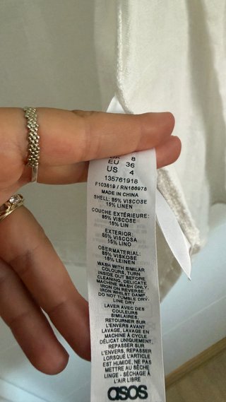 Camisa blanca ASOS