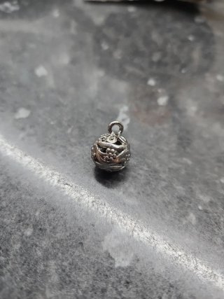 Llamador de ángeles plata de ley