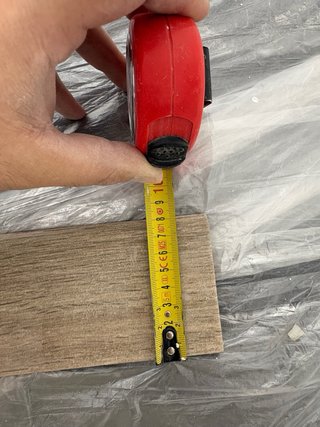 Rodapié cerámica efecto madera