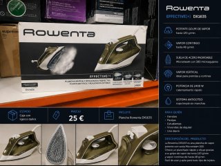 Plancha Rowenta Effective+ DX1635