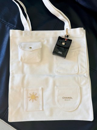 Bolsa Tote Chanel Beaute Blanca