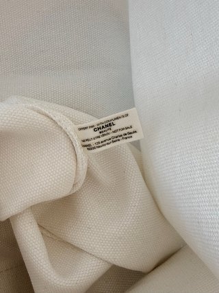 Bolsa Tote Chanel Beaute Blanca