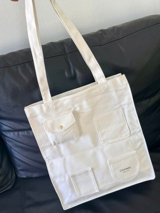 Bolsa Tote Chanel Beaute Blanca