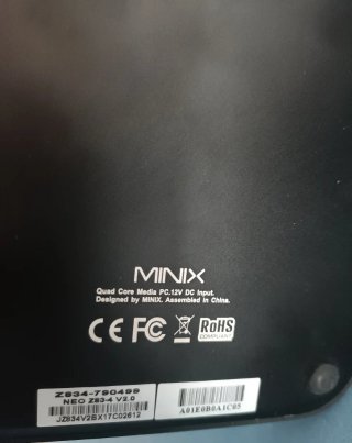 MINIX Mini PC Negro