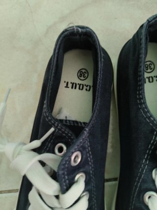 Scarpe donna blu e bianche n. 38
