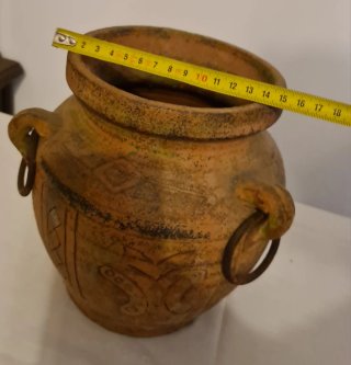 Orcio Giara Vaso Terracotta Vintage