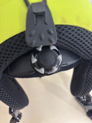 Casco esquí Mango 56-58 cm amarillo flúor