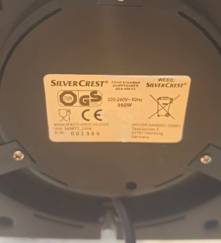 Vaporera SilverCrest 3 Niveles