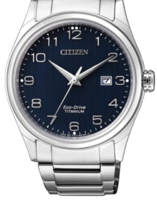 Reloj Citizen Eco-Drive Titanio Azul