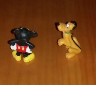 FIGURAS PVC Disney MICKEY MOUSE Y PLUTO