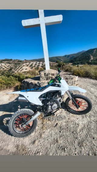 Malcor XLZ 125cc XL Motocross Blanca