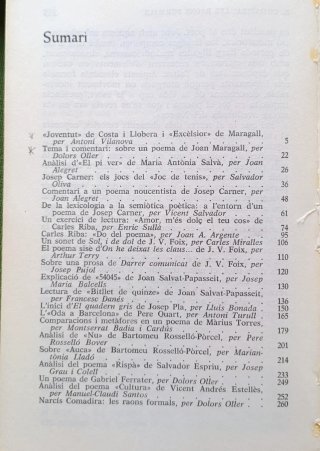Analisis i comentaris de textos literaris catalans