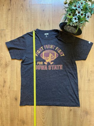 T-shirt Colosseum Iowa State L uomo retro