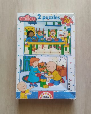 PUZZLES CAILLOU 20 PIEZAS