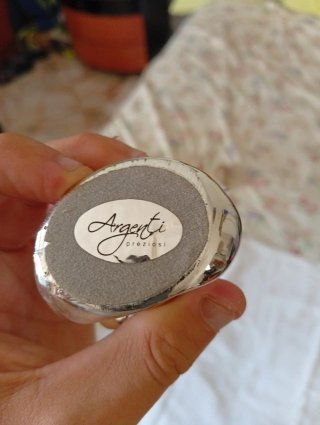 Angioletto decorativo in argento