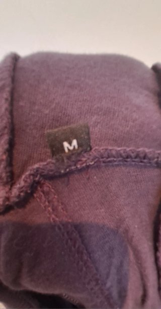 Vestido Desigual morado manga larga Y2K T.M