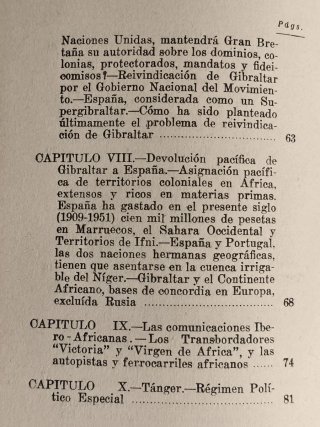 2 LIBROS GIBRALTAR AFRICA TANGER AÑOS 1944 Y 1953