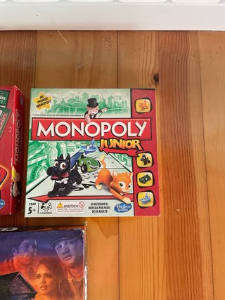 Lote: Monopoly Electrónico, Junior y Cluedo