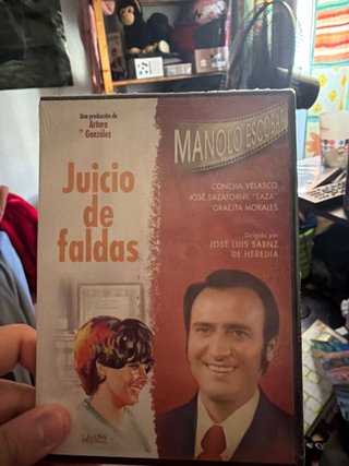 DVD Juicio de faldas Manolo Escobar