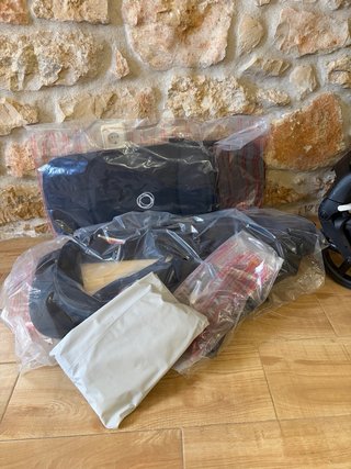 Bugaboo Fox 5 capazo, silla y capotas.