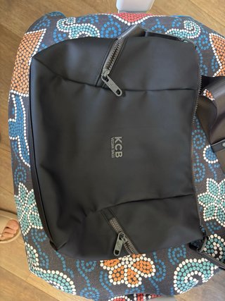 Bolso bandolera KCB negro vegano