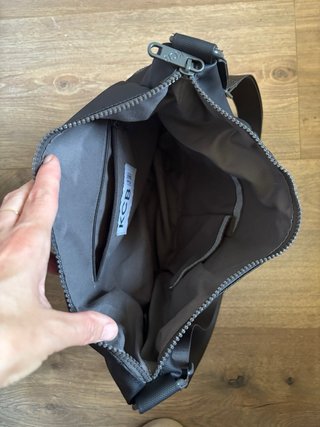 Bolso bandolera KCB negro vegano