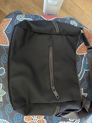 Bolso bandolera KCB negro vegano