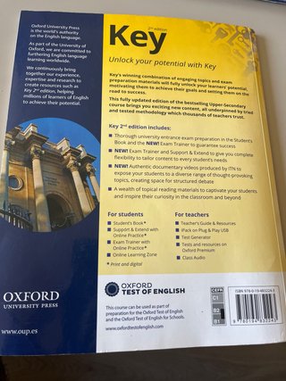Key Bachillerato 2e 1 Student Book (Spain)