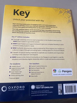 Key Bachillerato 2e 1 Student Book (Spain)