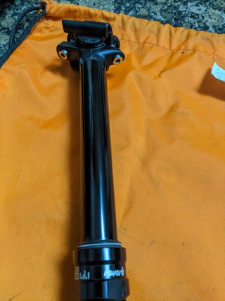 Tija Reverb Stealth Muy BUENA,Revisada. 31.6x150