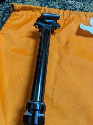 Tija Reverb Stealth Muy BUENA,Revisada. 31.6x150